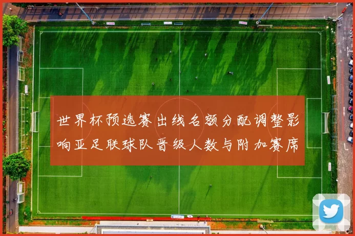 世界杯预选赛出线名额分配调整影响亚足联球队晋级人数与附加赛席位